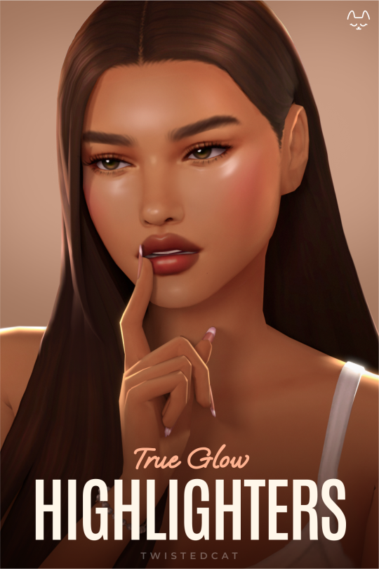 True Glow Highlighters для Симс 4. Скачать мод  True Glow Highlighters для Симс 4. Скачать мод