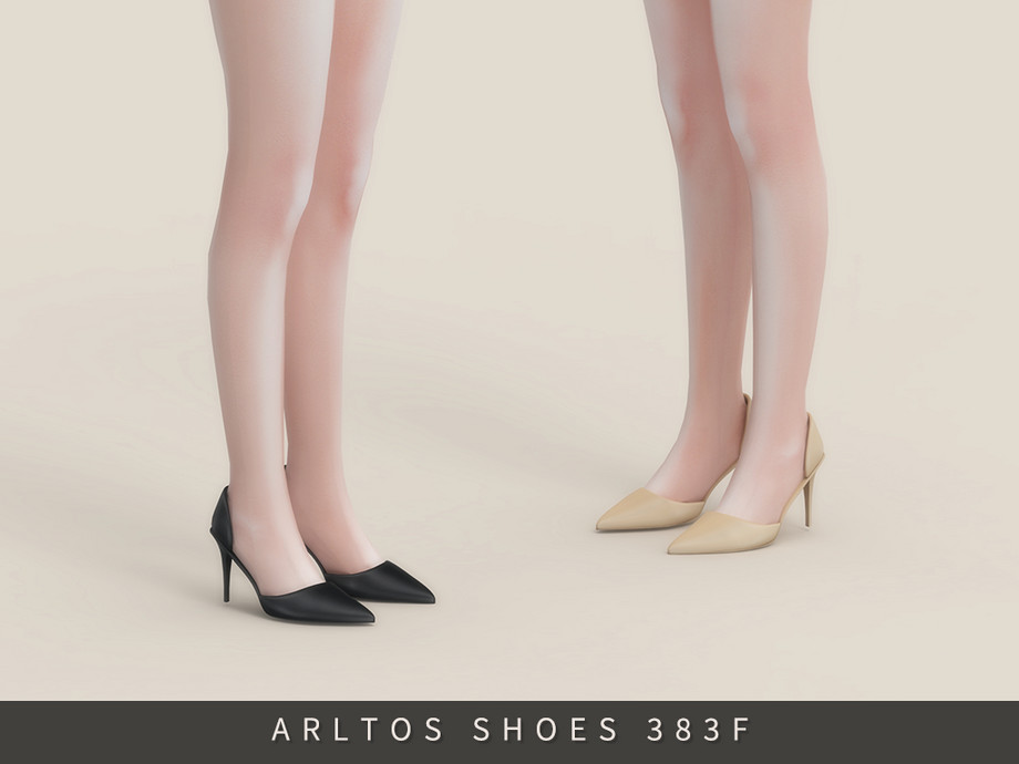 Туфли - dOrsay Heels для Симс 4. Скачать мод