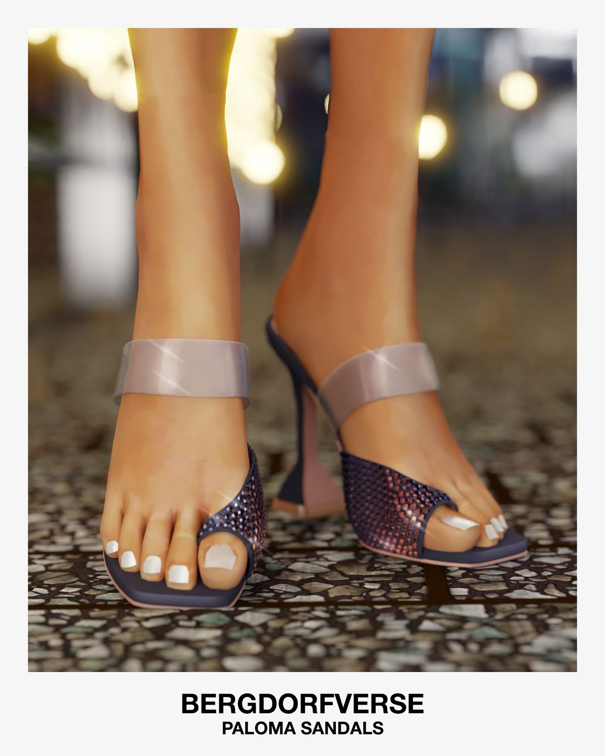 Туфли - Paloma Sandals для Симс 4. Скачать мод