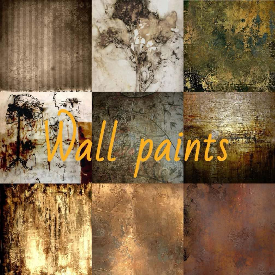 Wall paints by @d3monicdoll для Симс 4. Скачать мод