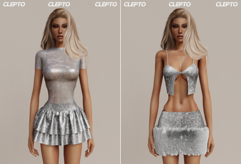 Женская одежда - Party Season для Симс 4. Скачать мод