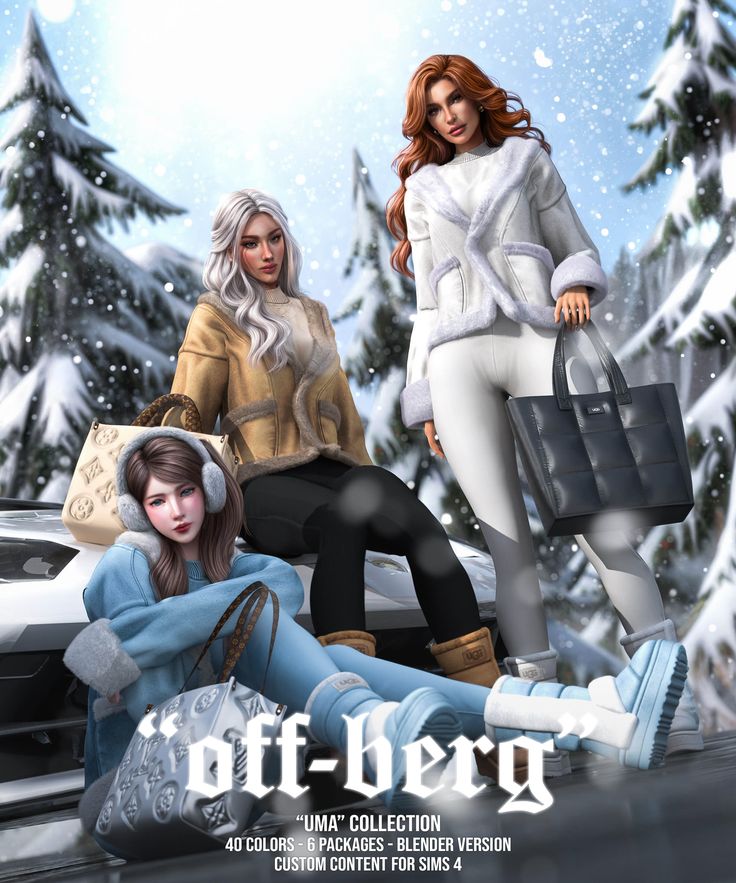 Женская одежда - Uma Collection для Симс 4. Скачать мод