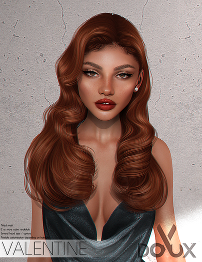 Женская прическа - Valentine Hairstyle V1 для Симс 4. Скачать мод