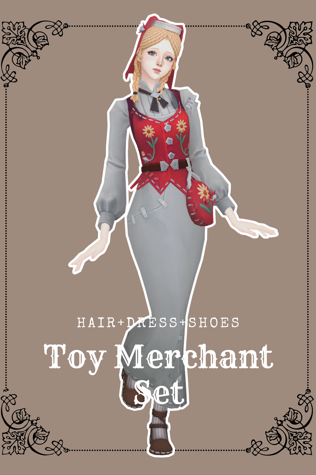 Identity V Toy Merchant Set - sleepymorpheus для Симс 4. Скачать мод Картинка мода