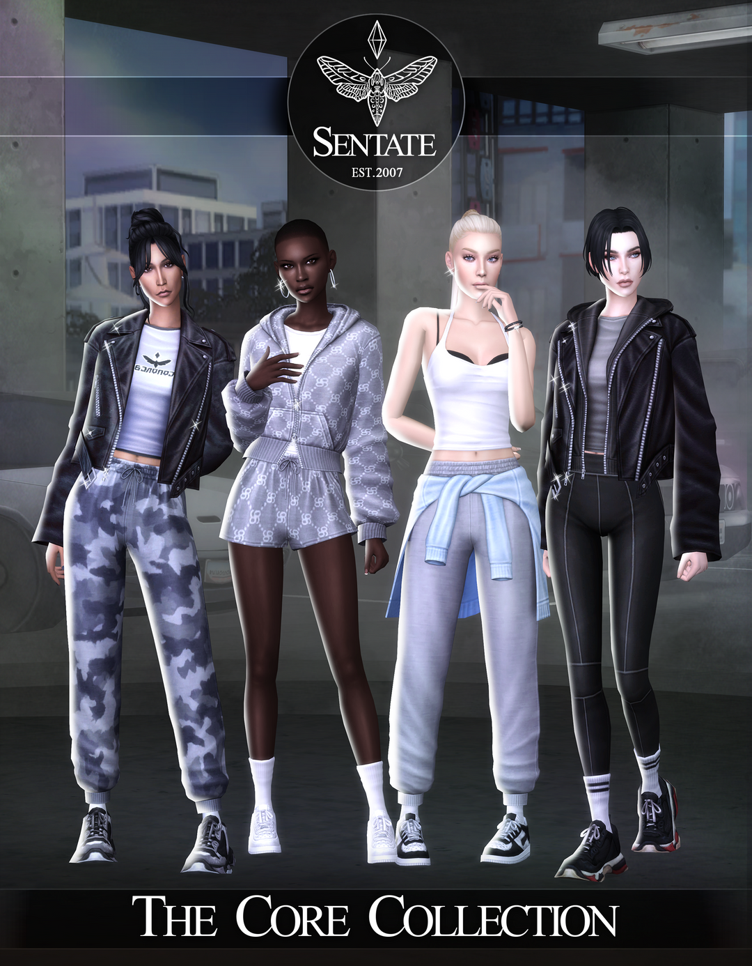 Sentate - The Core Collection для Симс 4. Скачать мод Картинка мода