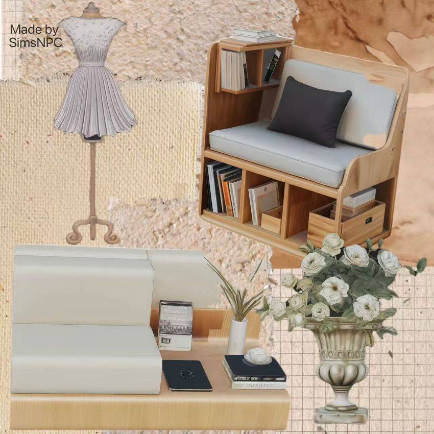 Zhixiang Woodscape Home Collection - SimsNPC для Симс 4. Скачать мод Картинка мода