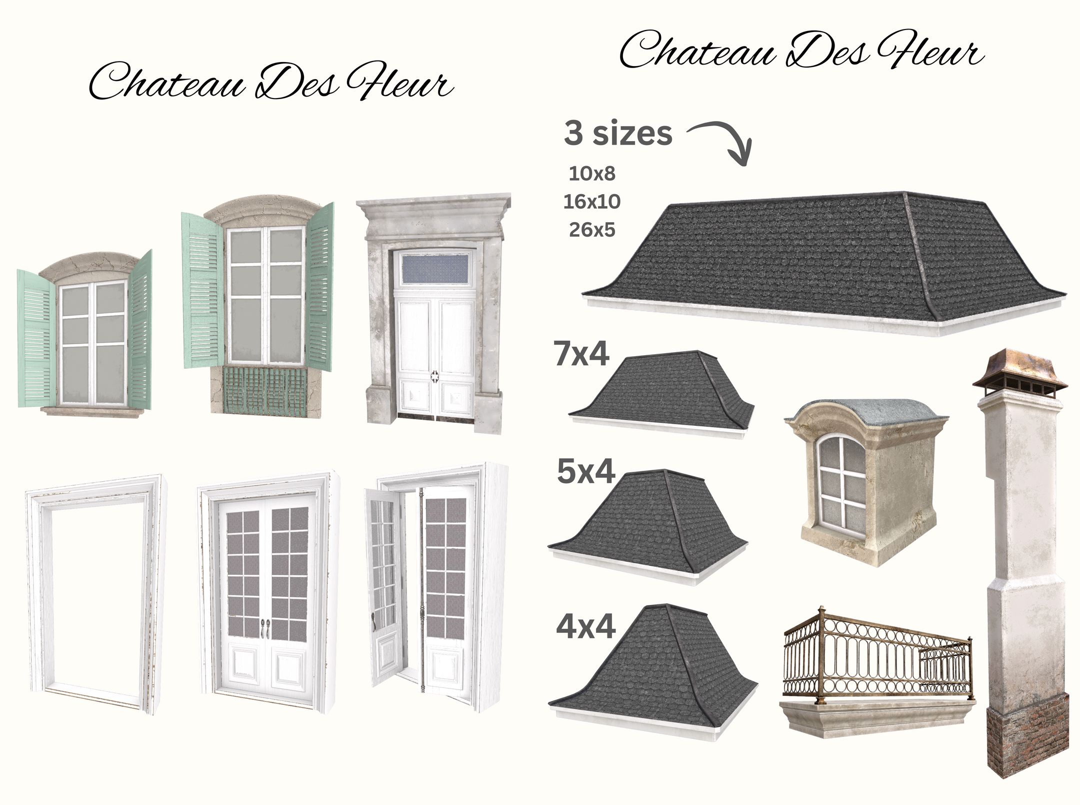 ♛Chateau Des Fleur ♛- Katesimblr & Baumgarten Collaboration! для Симс 4. Скачать мод Картинка мода