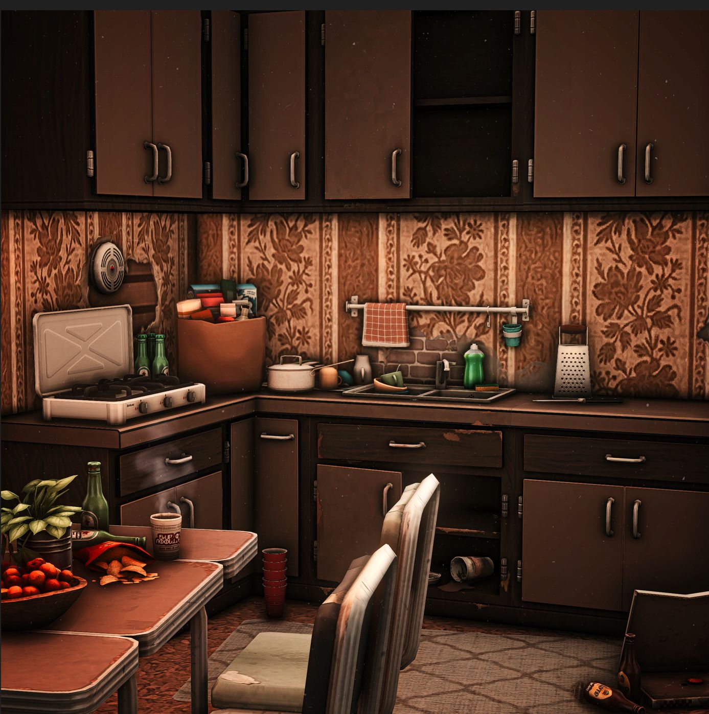 Квартира в Сан-Мишуно, Жасмин Суит, 2. Есть Доп. контент. для Симс 4. Скачать мод Картинка мода