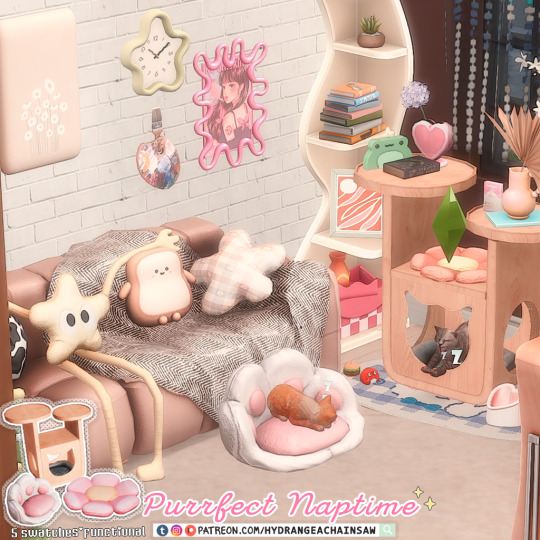 Purrfect naptimeHYDRA для Симс 4. Скачать мод Картинка мода
