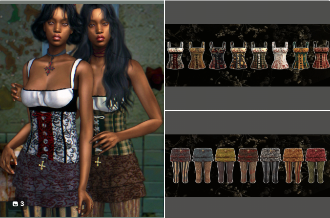 simblreen treat #5 ✰✰✰Yuyulie для Симс 4. Скачать мод Картинка мода