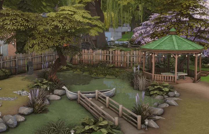 Realistic Magnolia Blossom Park
