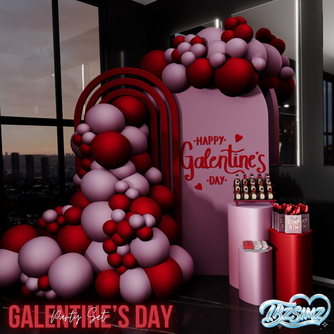 TBZSimz - Galentine's Day для Симс 4. Скачать мод Картинка мода