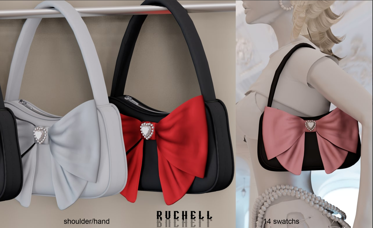 Ruchellsims - Pure Bag для Симс 4. Скачать мод Картинка мода