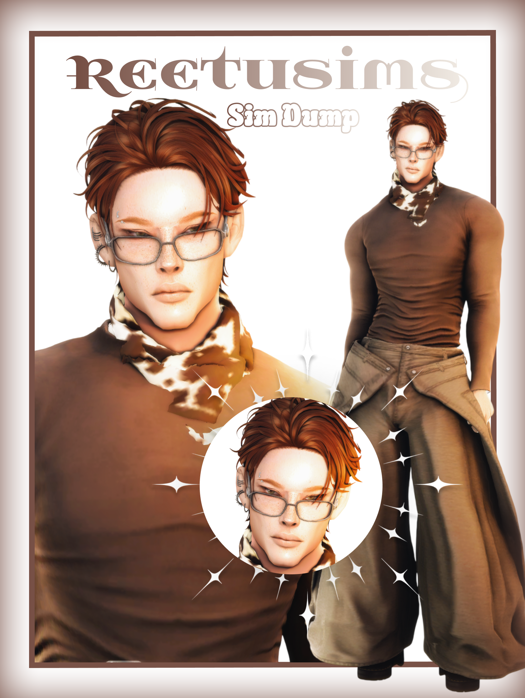 Симка от reetusims (Редж) 1 образ для Симс 4. Скачать мод Картинка мода