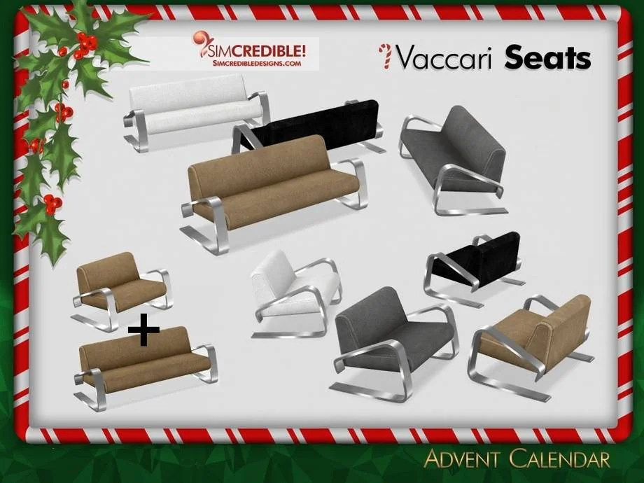 Advent Calendar 🎁 Day 2 - Seating set 🛋️