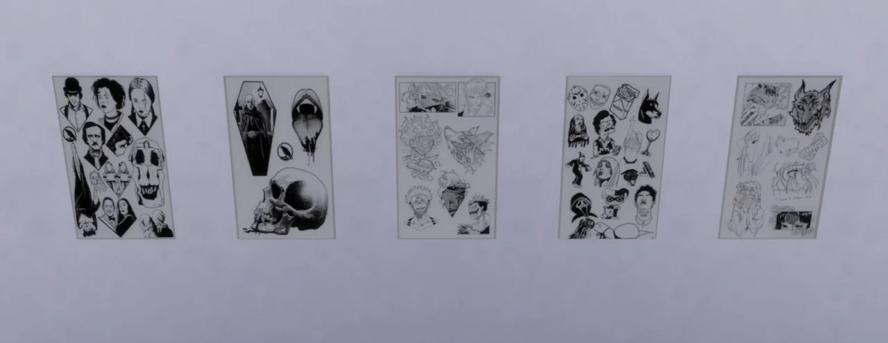 Flash tattoos posters