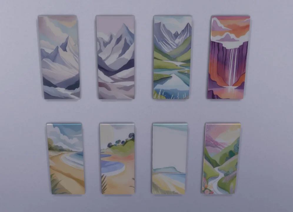Watercolor landscape 1