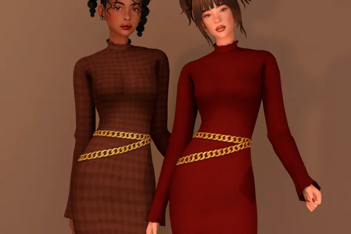 [Teddy Bear Collection] Chained Dress