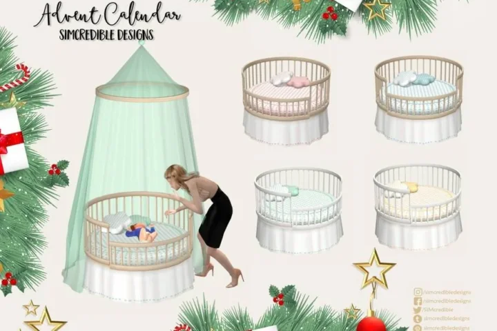'23 Advent Calendar - Day 24 🎅🎁 - Crib and Veil 👶