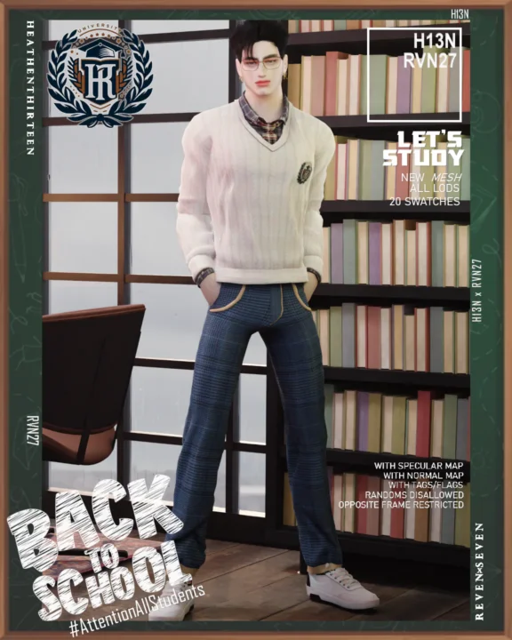 Men's Regal Straight Fit Dress Pants Winter School Uniform