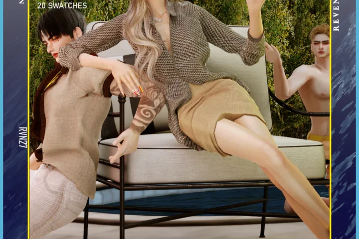 Idle Tucked Dress Shirt