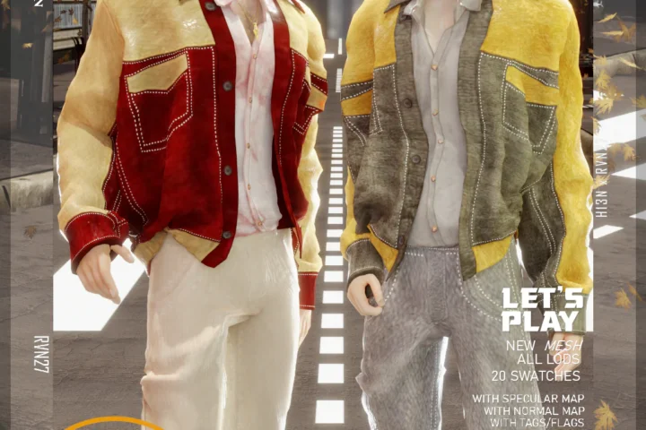 Vintage Layered Shirt Jacket