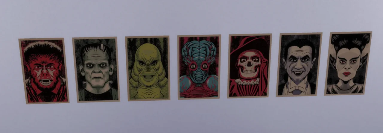 Monsters Posters