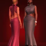 Mindy Dress + Blouse Set