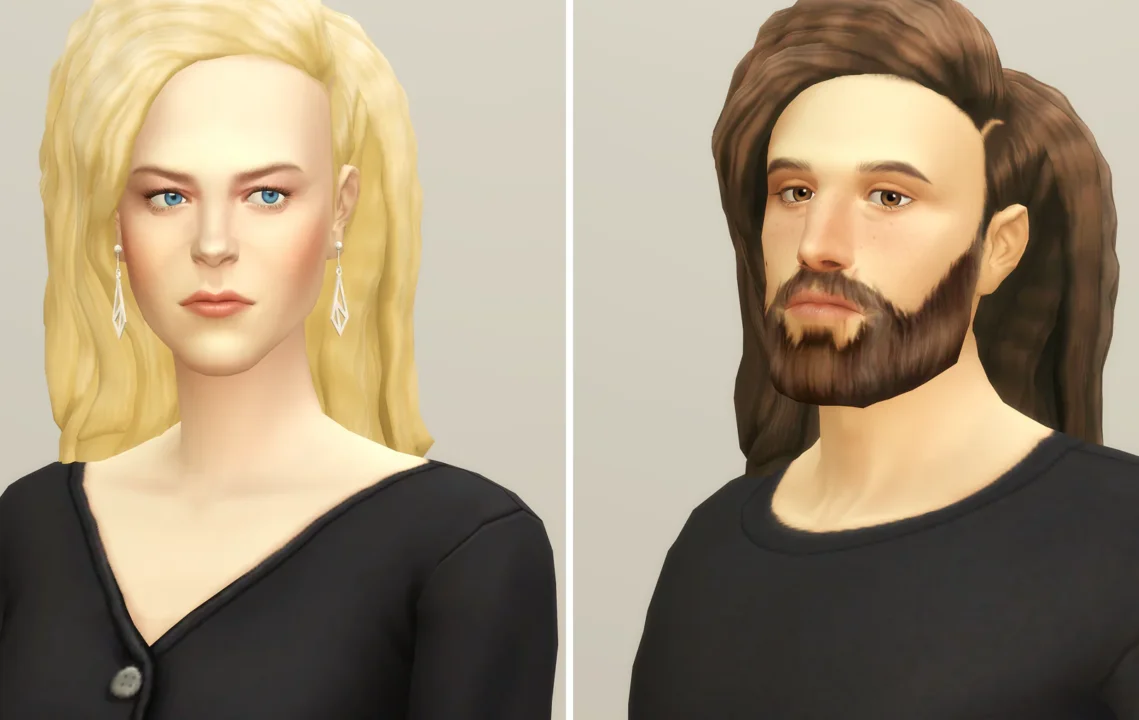 Crimped Edit Hair V2 (Longer)