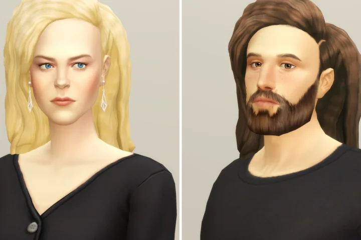 Crimped Edit Hair V2 (Longer)