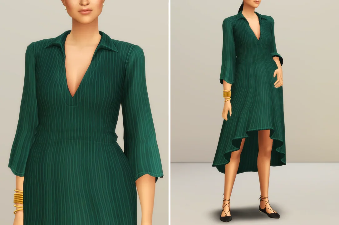 Summer Breeze Dress II (Stripe)