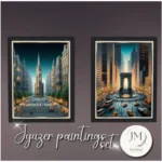 Jomsims Jyuzer Paintings Set