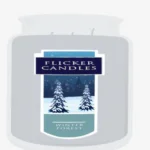 Flicker candle - Snowflake glow & winter forest