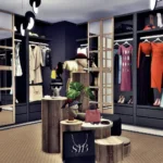 Julia's dressing room