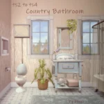 ts2 to ts4 Country Bathroom