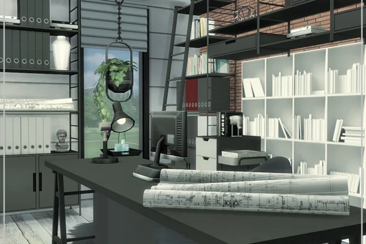Loft Office Room