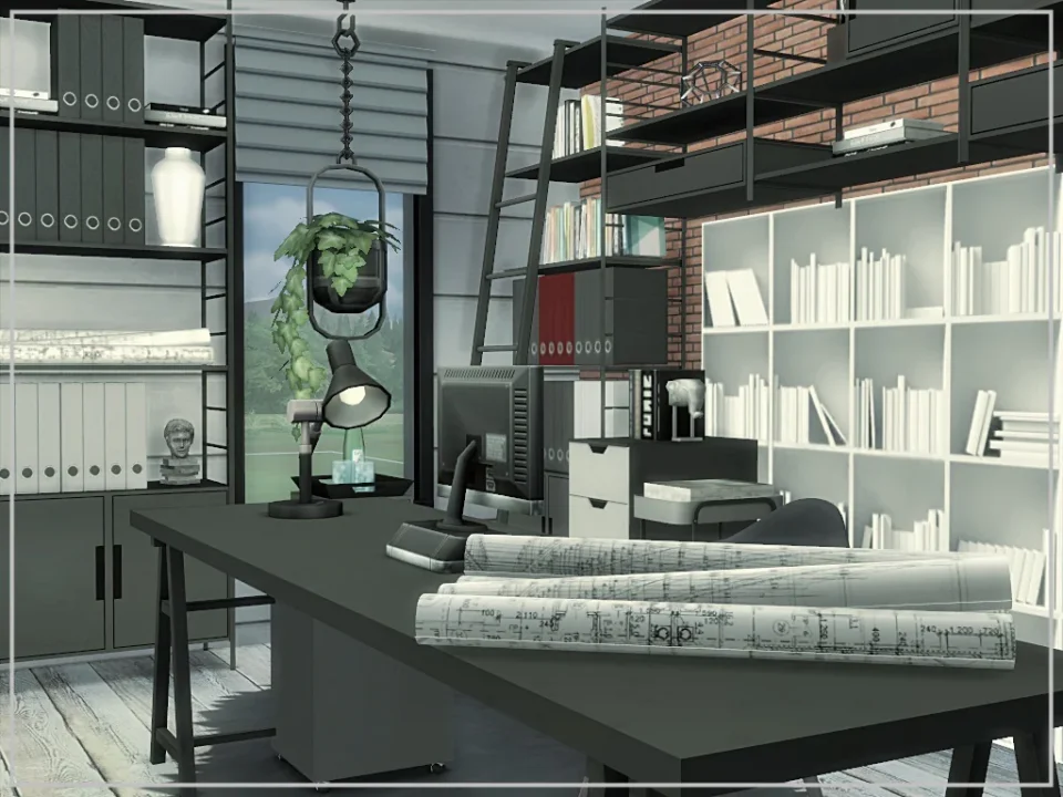 Loft Office Room