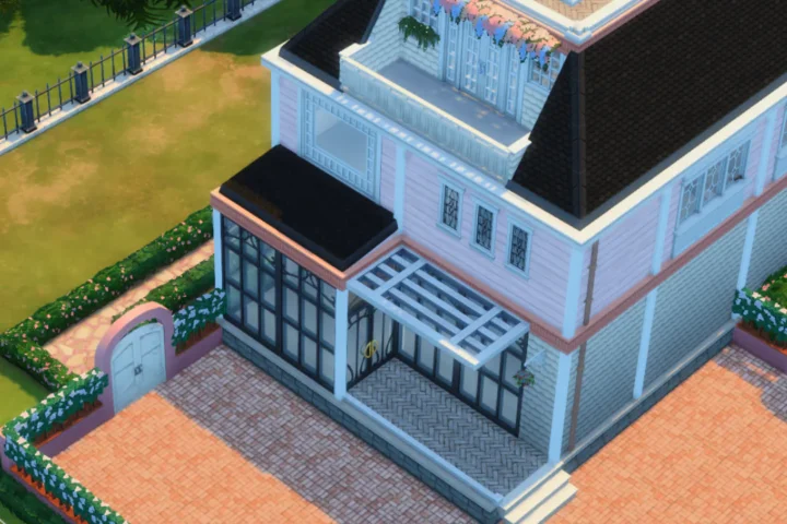 Pink Victorian Manor | Unfurnished