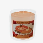 Functional Pumpkin spice candle 3 wicks