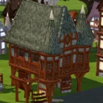 Medieval Old Town Hood Deco Houses - Soap Maker Set