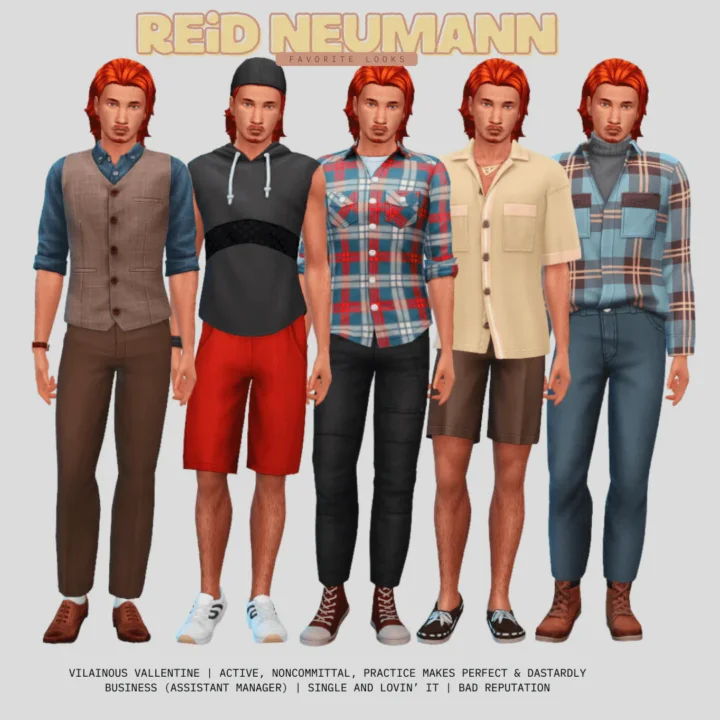 Lovestruck Singles | No CC Sims
