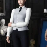 Suit with Stripe - Elliette Suit Set