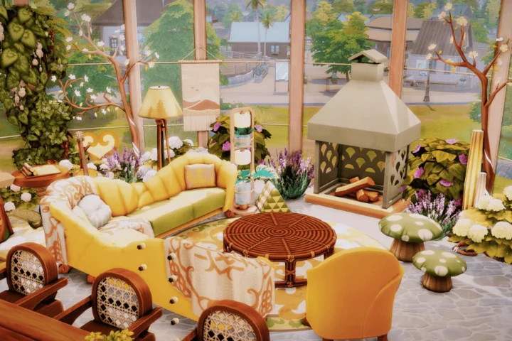 Aether Kitchen and Living - No CC