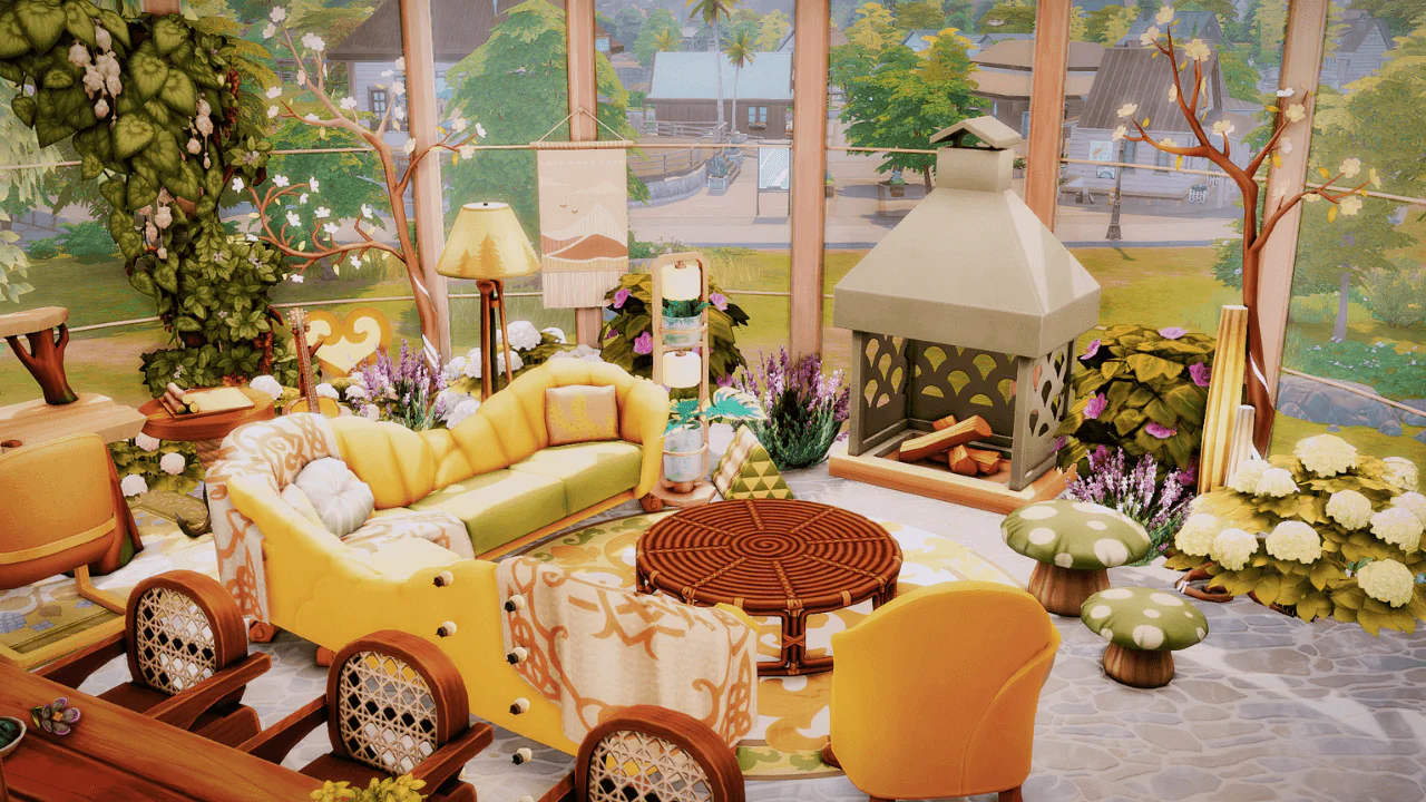 Aether Kitchen and Living - No CC