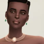 M Jewerly - IV (Earring & Necklace Set)