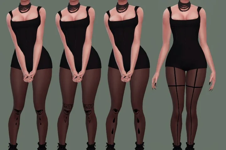 Tatoo Tights set 2
