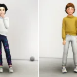 Knit Sweater & Jeans for Kids