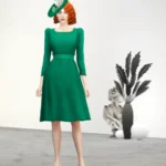 Duchess of Dress & Hat Set