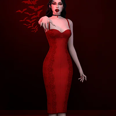[Vampires vs Witches] Long Dress