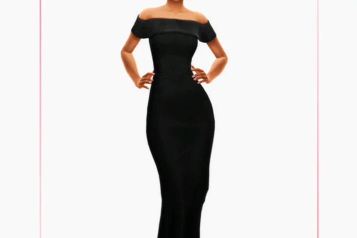 Woman Dress - Navy - Version 1